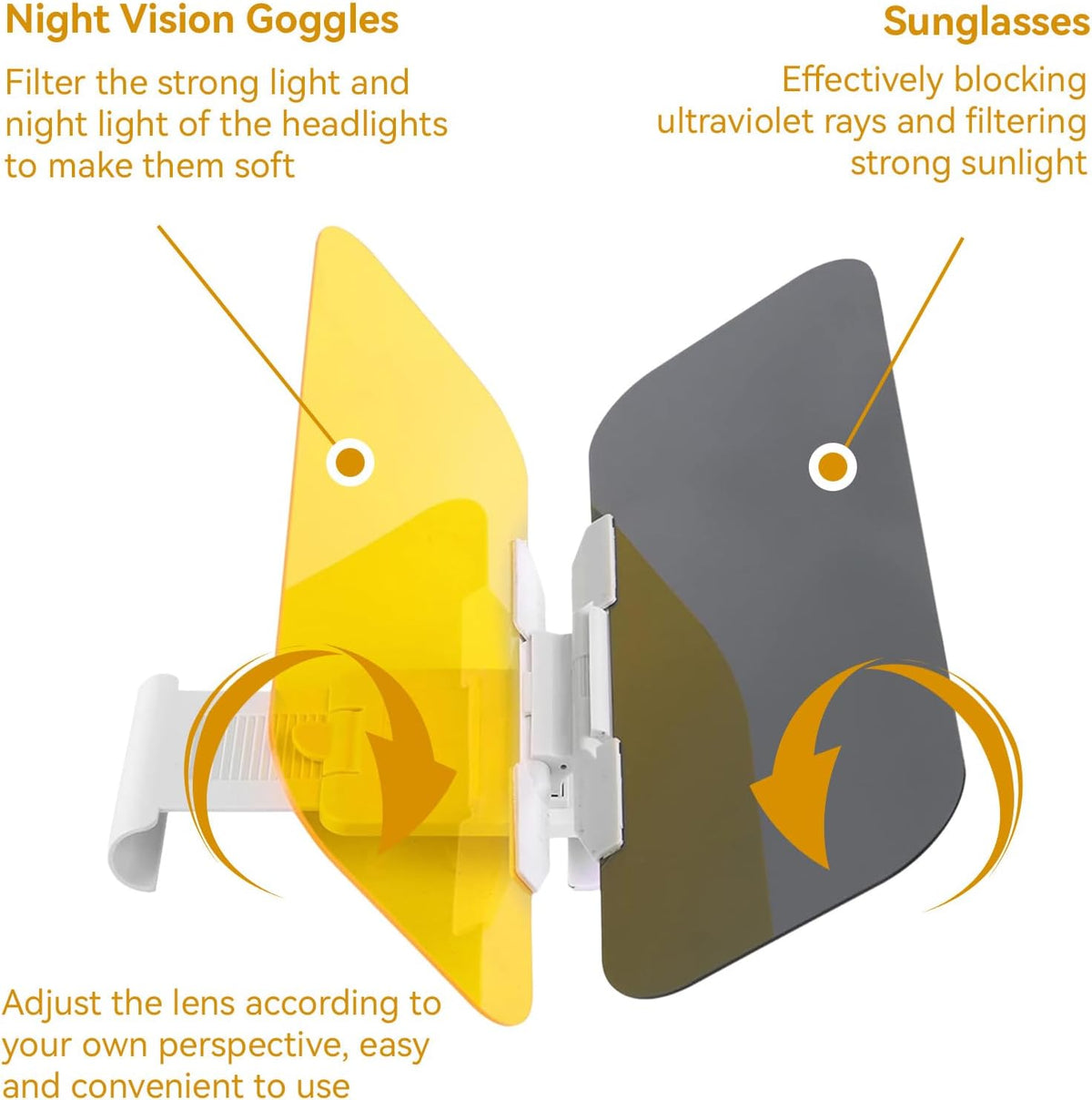 Ultimate Dual-Mode Car Sun Visor
