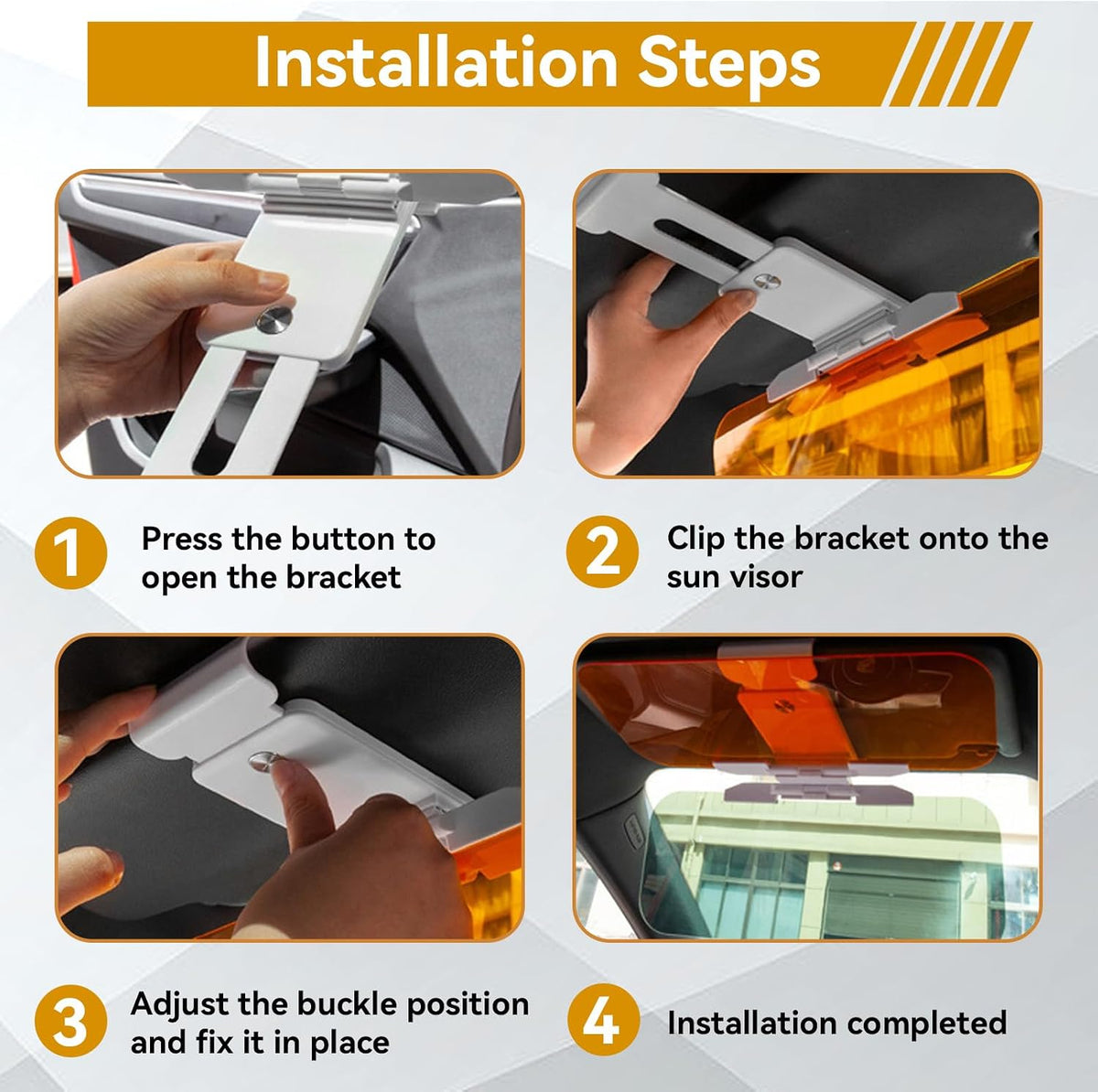 Ultimate Dual-Mode Car Sun Visor