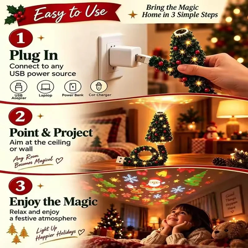 Holiday Magic Ceiling Projector