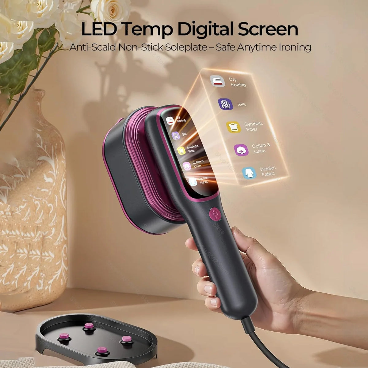 Portable Garment Steamer and Iron