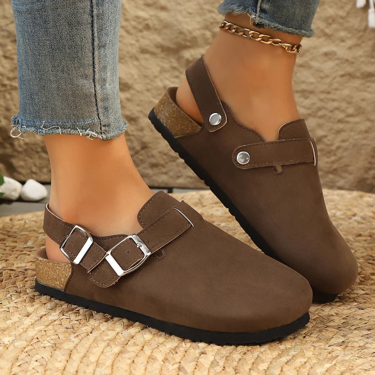 Timeless Comfort Women's Suede Clogs