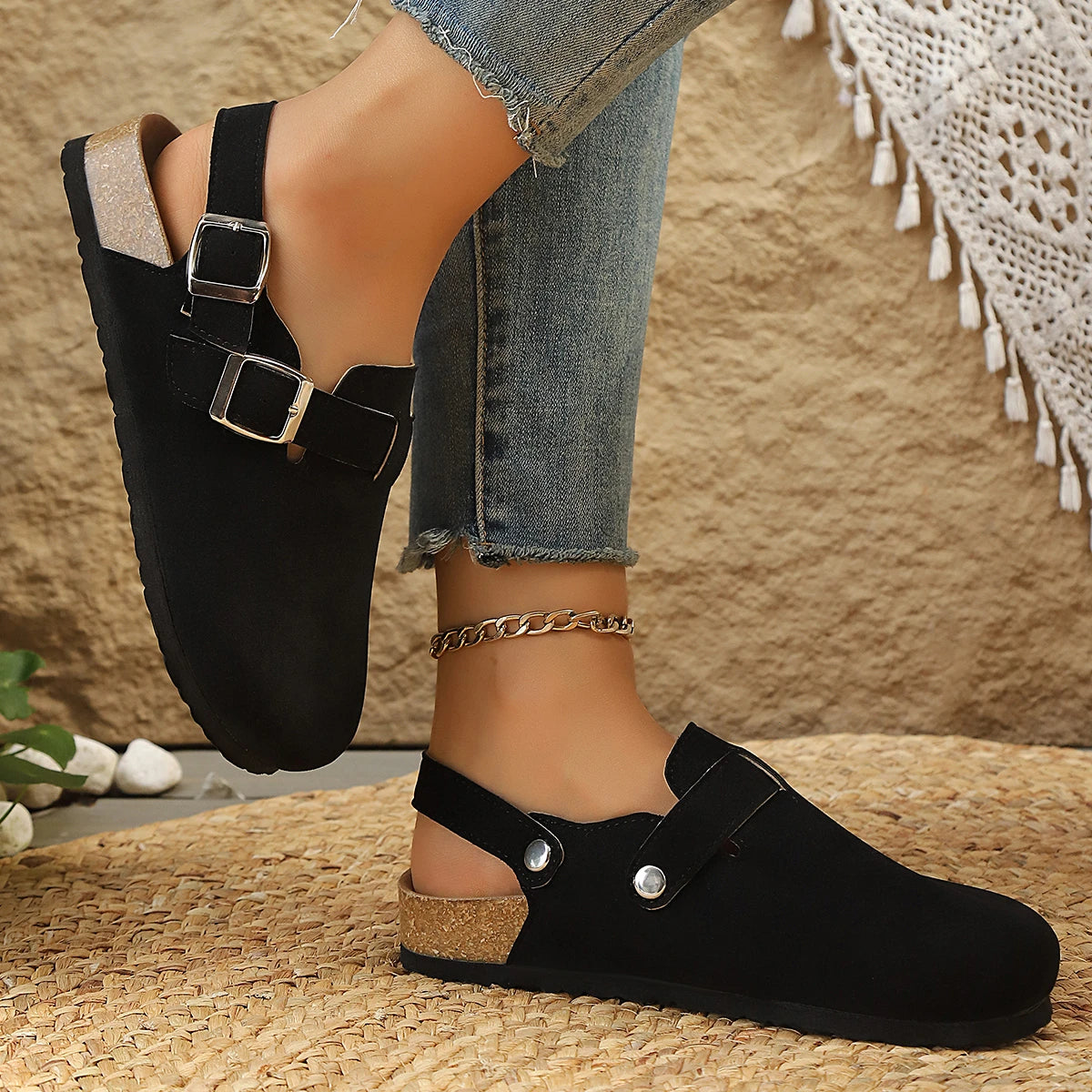 Timeless Comfort Women's Suede Clogs