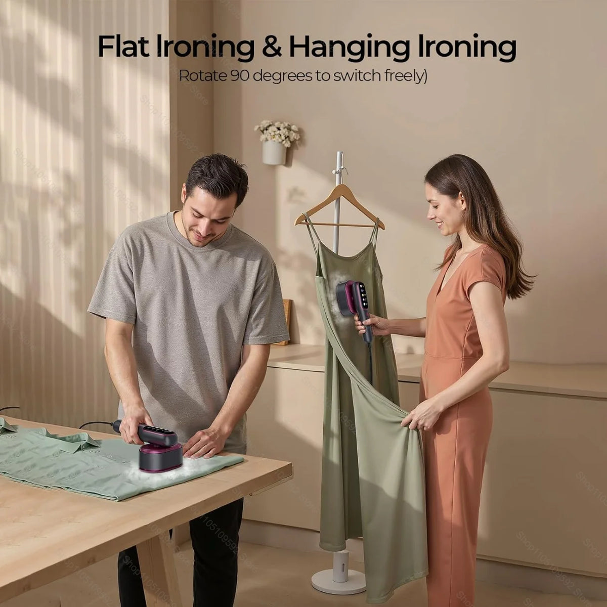 Portable Garment Steamer and Iron