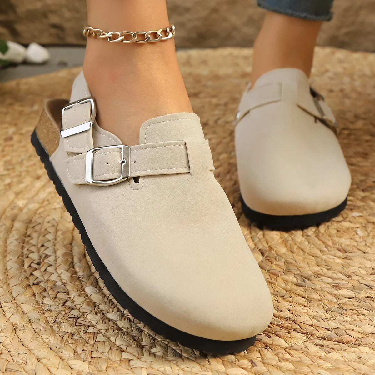 Timeless Comfort Women's Suede Clogs