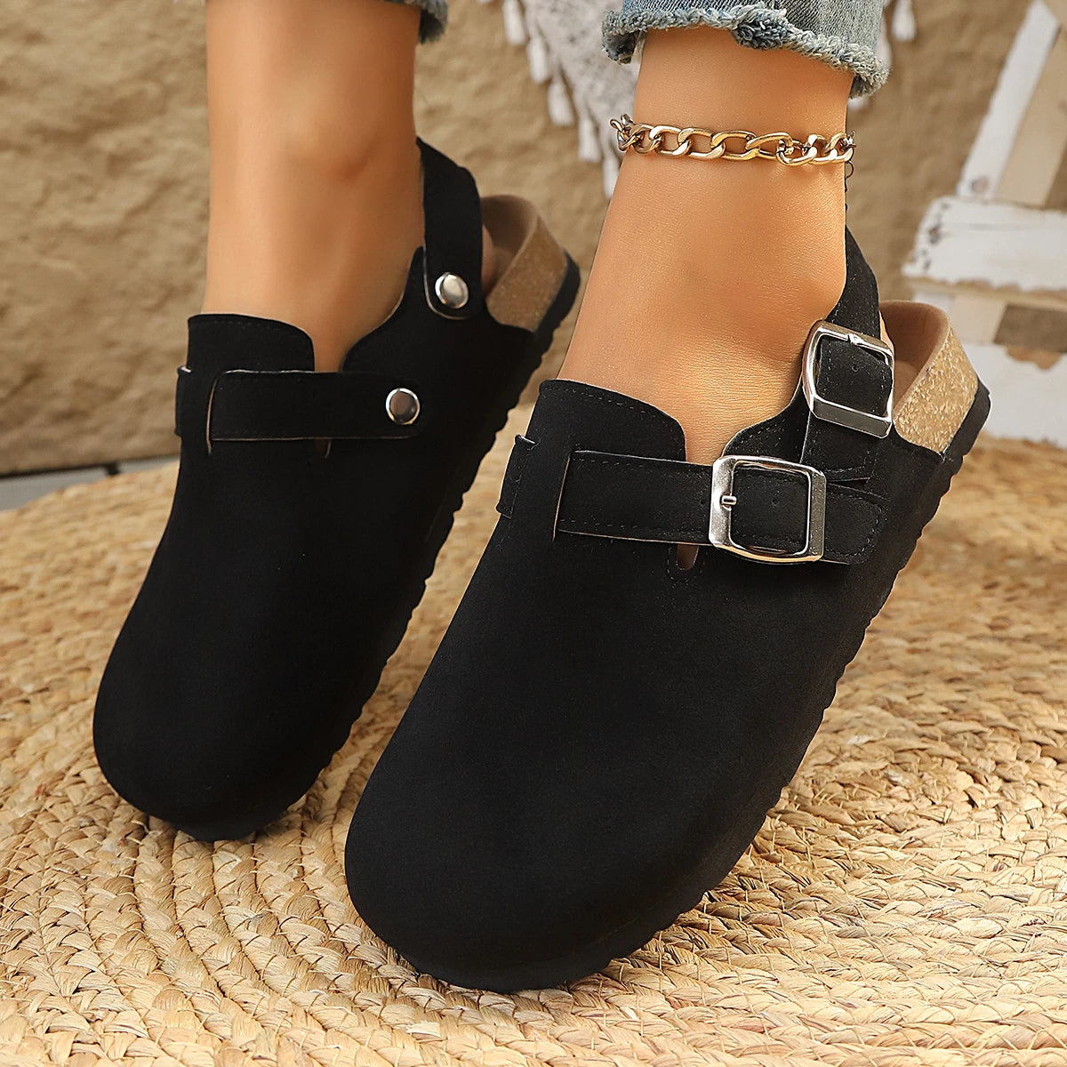 Timeless Comfort Women's Suede Clogs