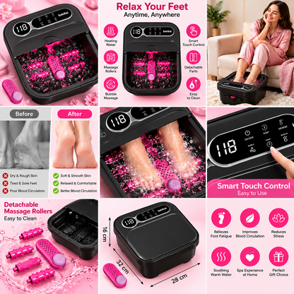 Luxurious Foldable Foot Spa