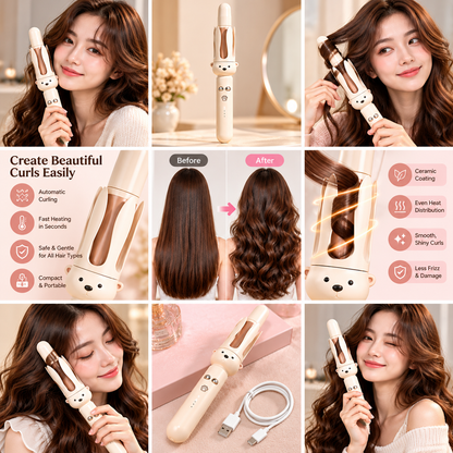 Anion Automatic Hair Curler Lazy Curly Hair Rebonding