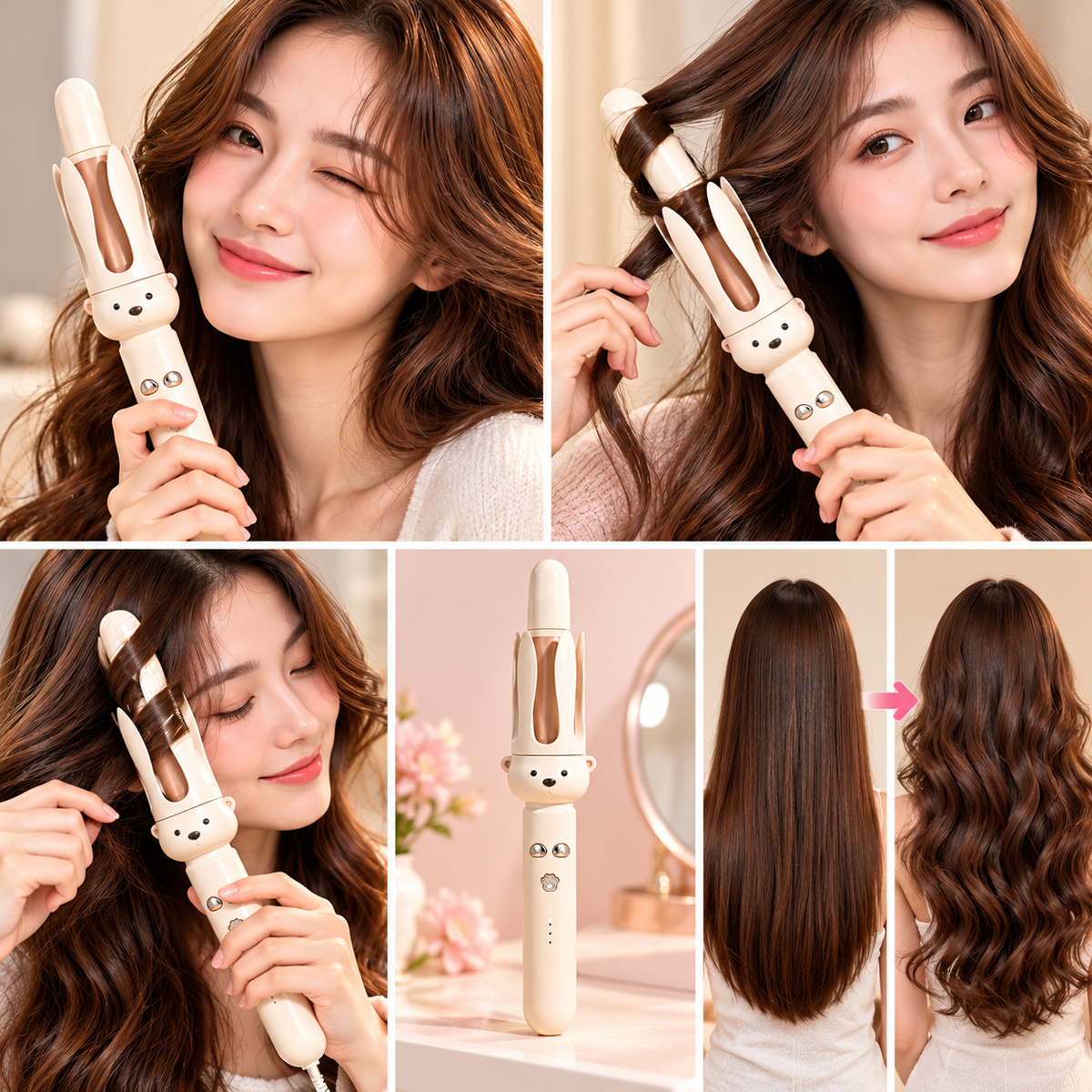 Anion Automatic Hair Curler Lazy Curly Hair Rebonding