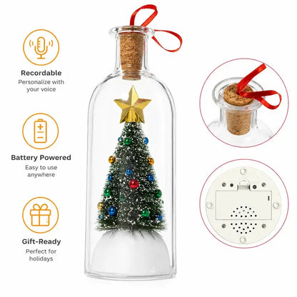 Holiday Voice Message Keepsake Ornament
